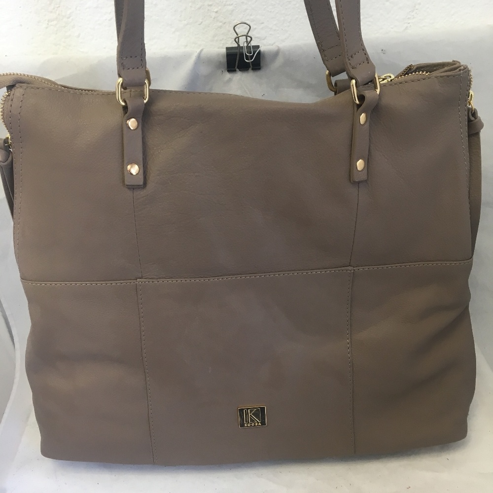 2 Kooba Totes GK1206/19 Taupe & Black (Clearance) - Picture 5 of 8
